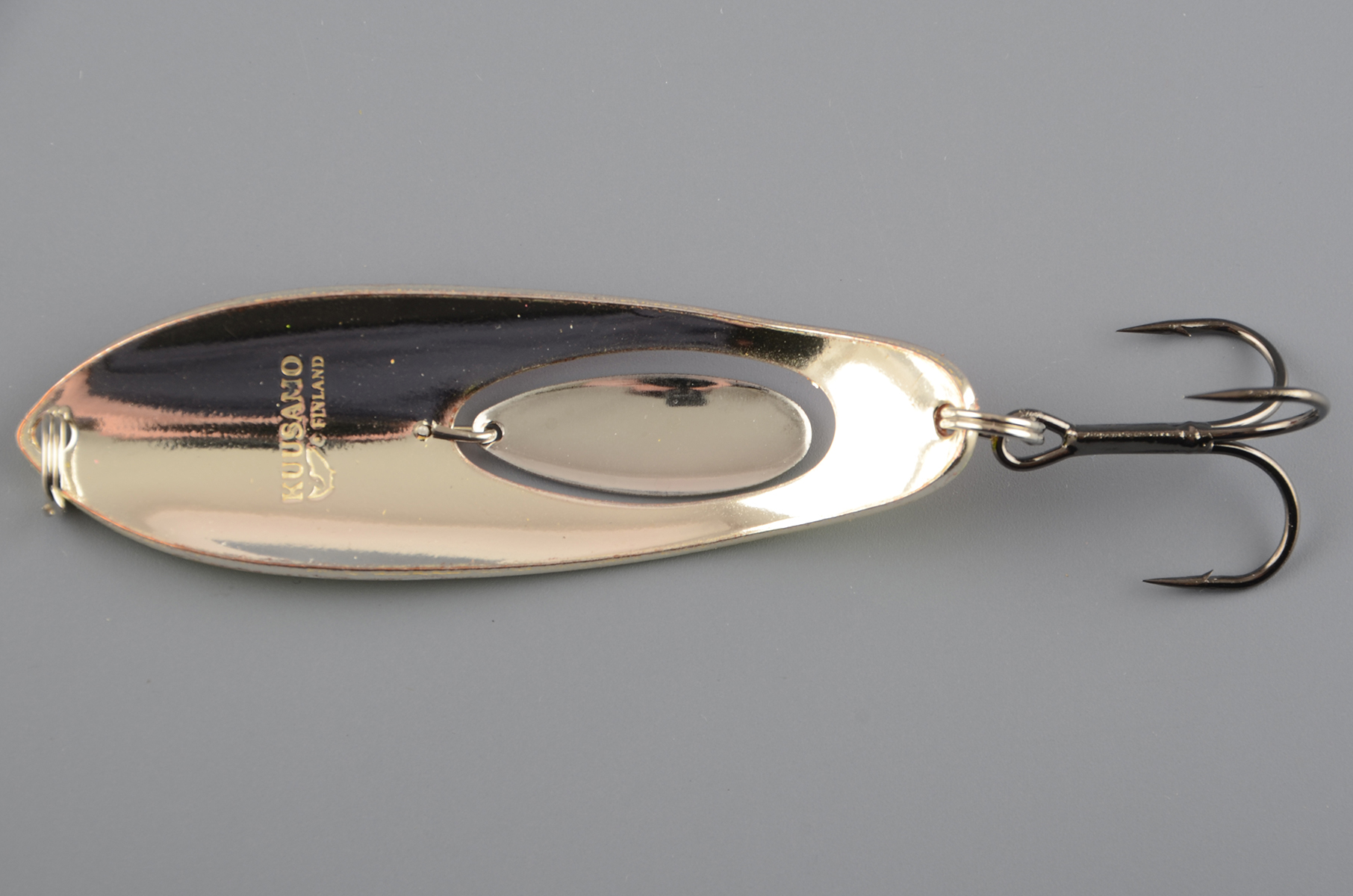 Блесна колеб. Kuusamo Taimen Super 75/17 BL/Li/Ye-S