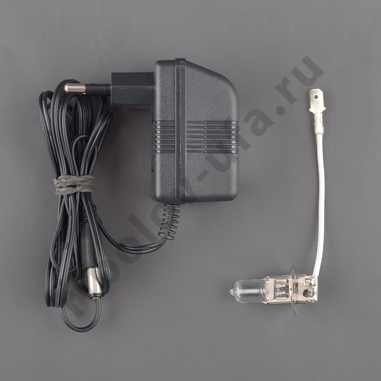 Фонарь Era прожектор (акк. 6V 2.5Ah) 9 св/д + гал. H3 10W + люм. 7W 2G7сер./пластик, автоЗУ, ремень