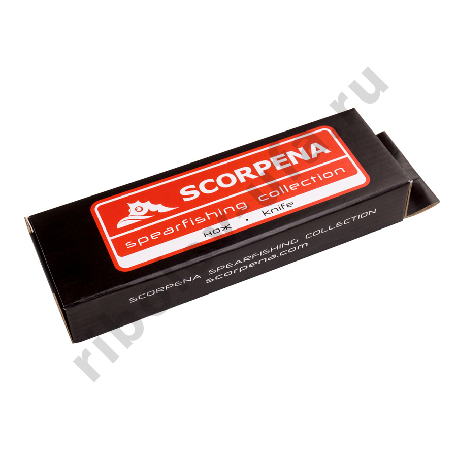 Нож для подводной охоты Scorpena A+ с ножнами и ремешками