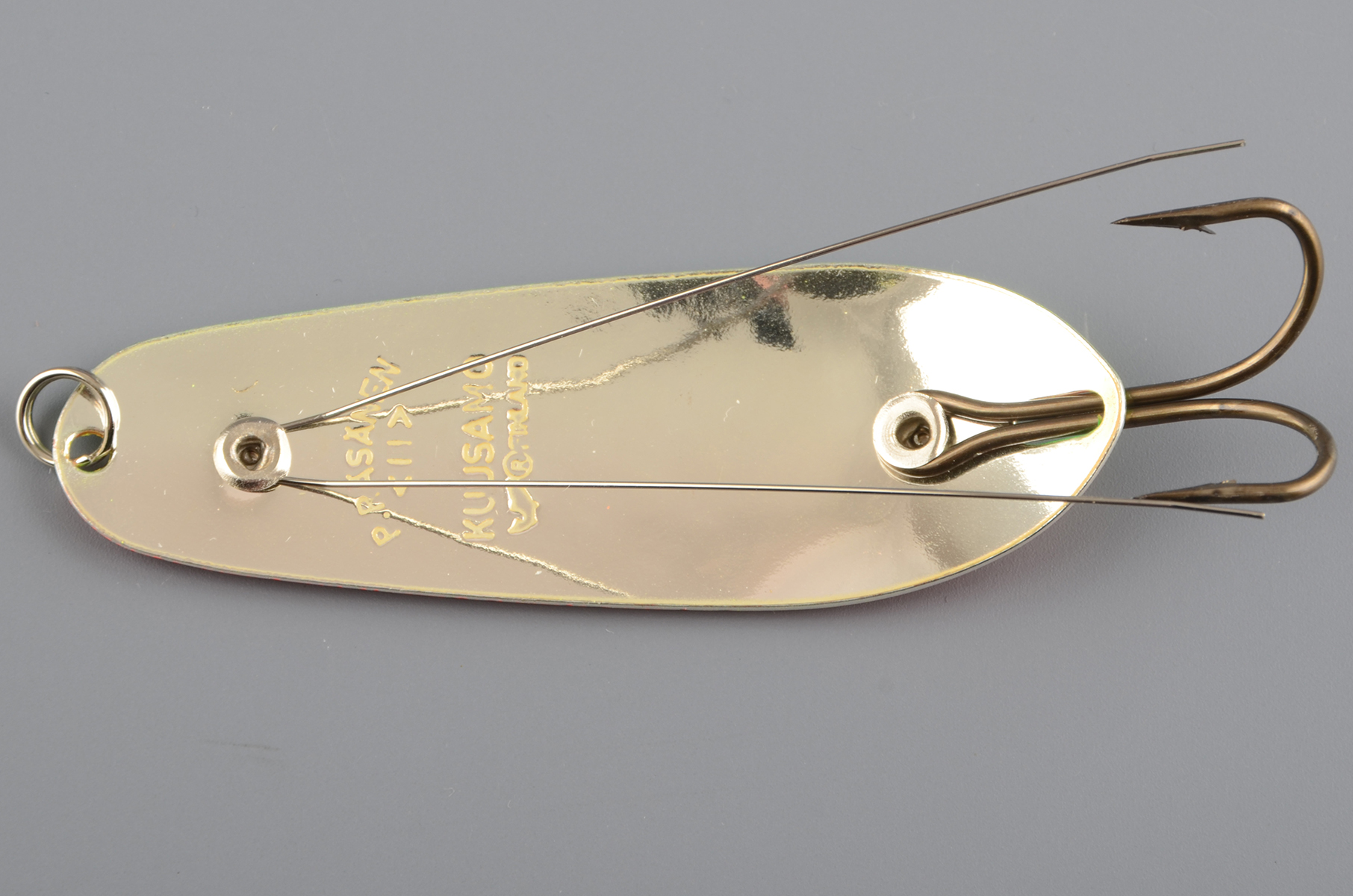 Блесна колеб. Kuusamo Rasanen 70/10 (незацеп.) GR/FYe/FR-S, UV