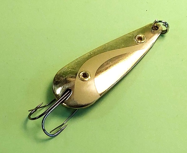 Блесна Нижегородская Сенеж незацепляйка 17гр цв. 02 золото