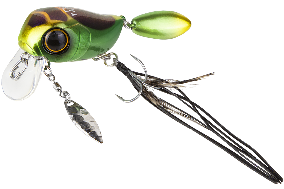 Воблер Jackall Micro Tappy  дл. 5.4 см, гл. 0-0.1 м, 4.8 гр., floating, цв. kanabun metalic