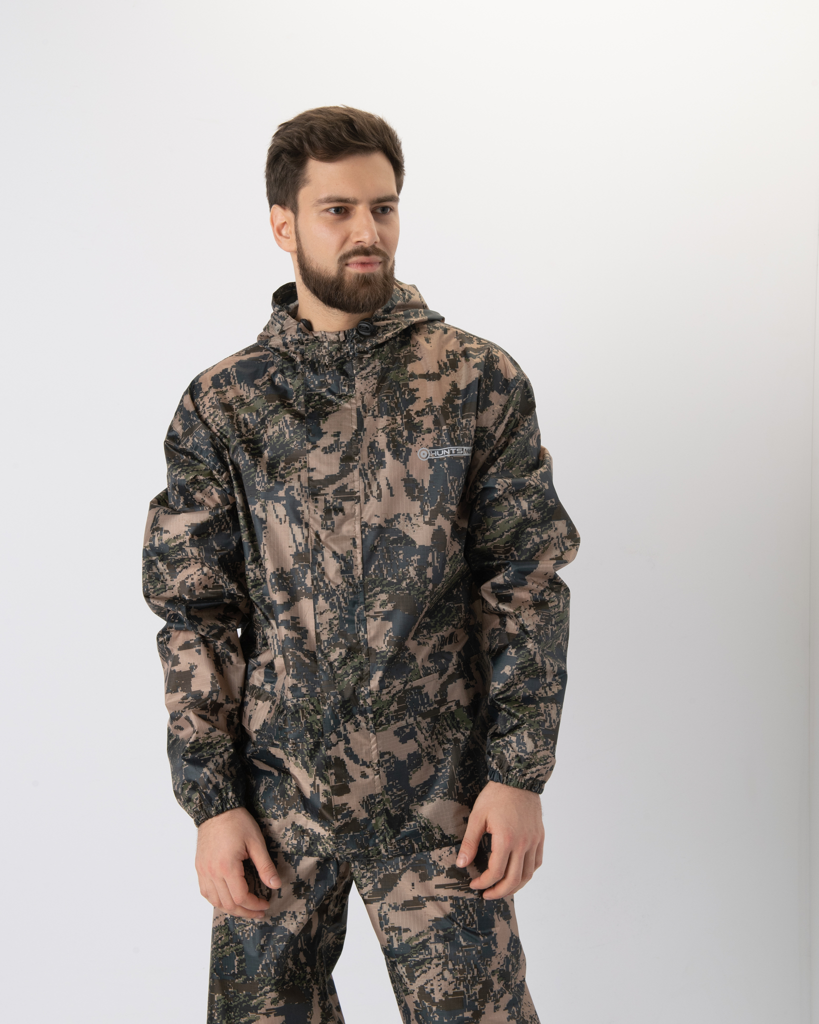 Костюм Huntsman Склон-2 цв. Камуфляж Лабиринт тк.Таффета Рип Стоп р. 52