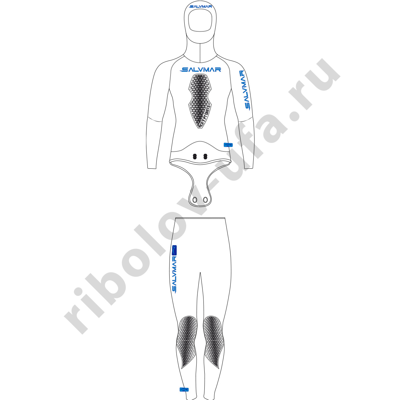 Гидрокостюм Salvimar Garda Kryptonite 5 мм р. L