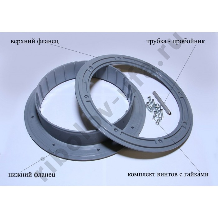 Фланец для отверстия под лунку Лотос-200 (уп.3шт)