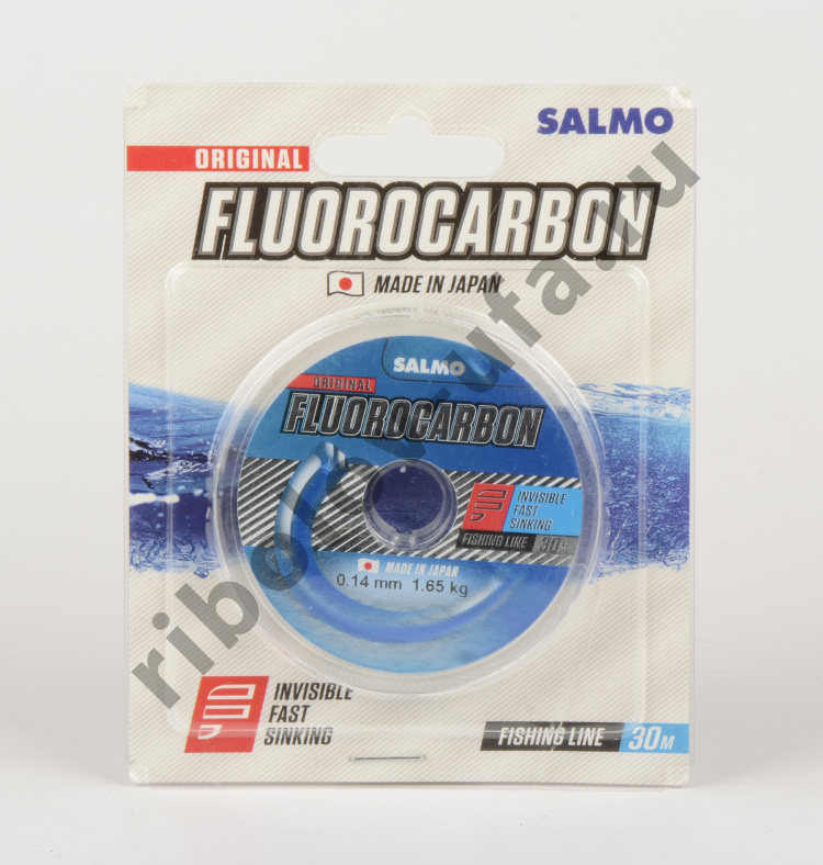 Леска моно Salmo, Fluorocarbon (Япония) 30м. 0,14