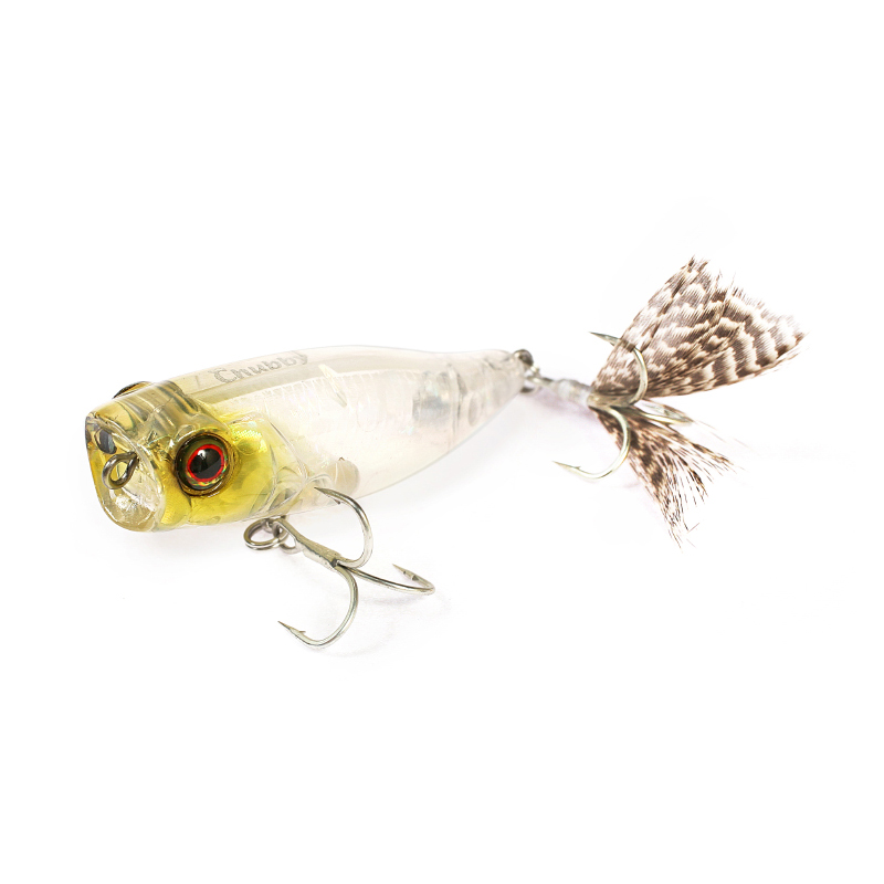 Воблер Jacall Chubby Popper 42 мм цв. hl crystal 