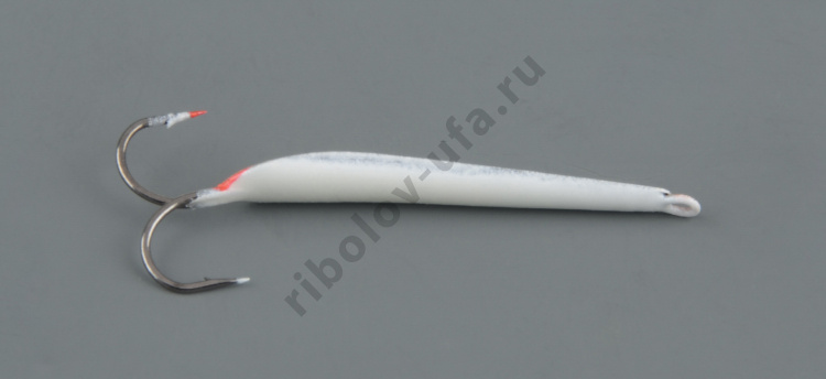 Блесна зимняя Пирс Гвоздик малый 1,6 гр, нейзильбер+СН, с 2-мя крючками