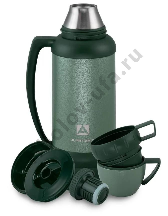 Термос Арктика 1,8л вакуумный, цв. зеленый (109-1800M)