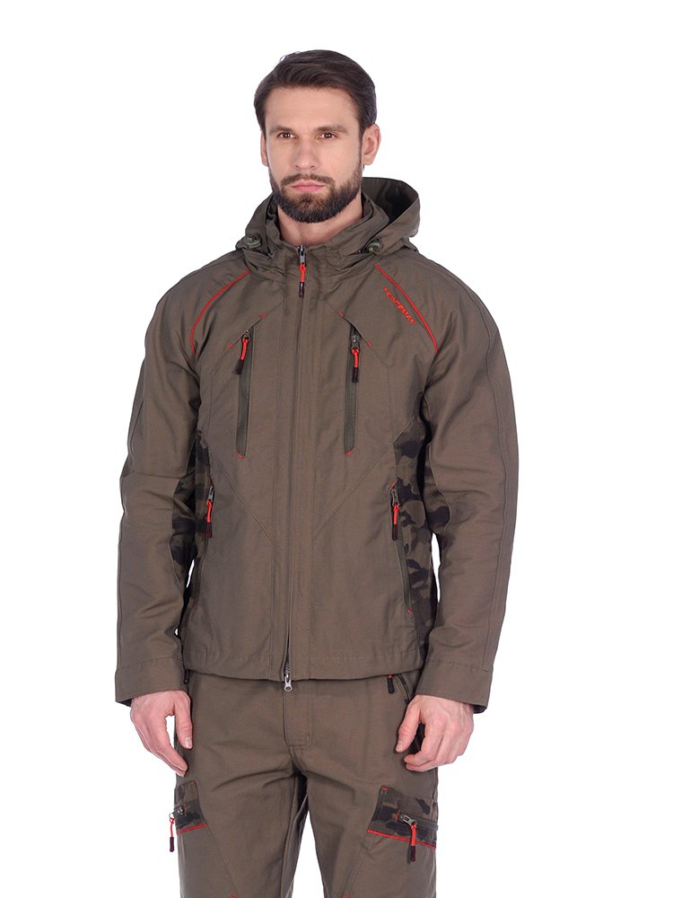 Костюм летний Huntsman Матрица цв. Хаки CN001 ткань Nylon Cotton р. 56-58 рост 182-188