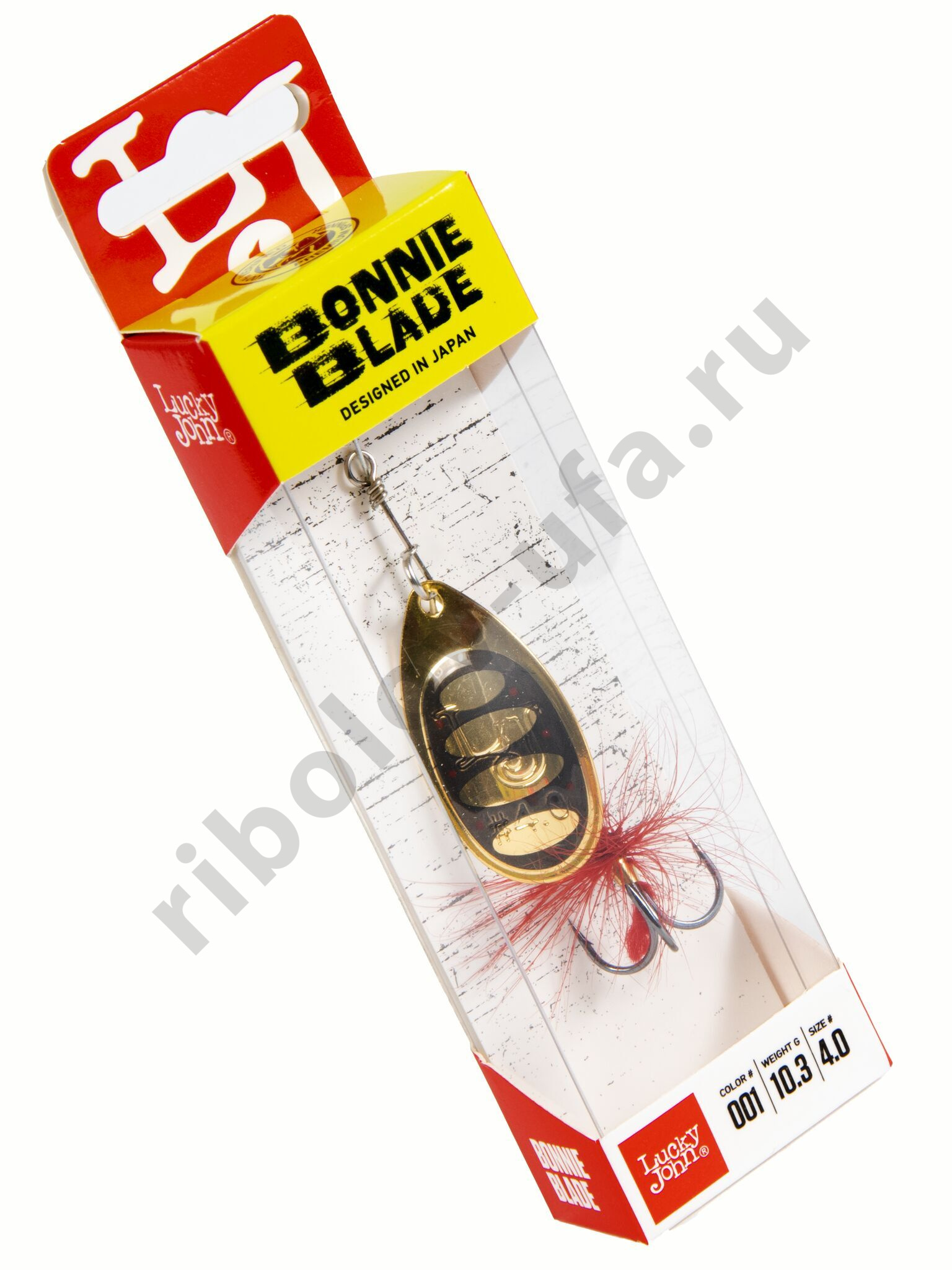 Блесна вращ. Lucky John Bonnie Blade #04, 10.3гр., цв. 001