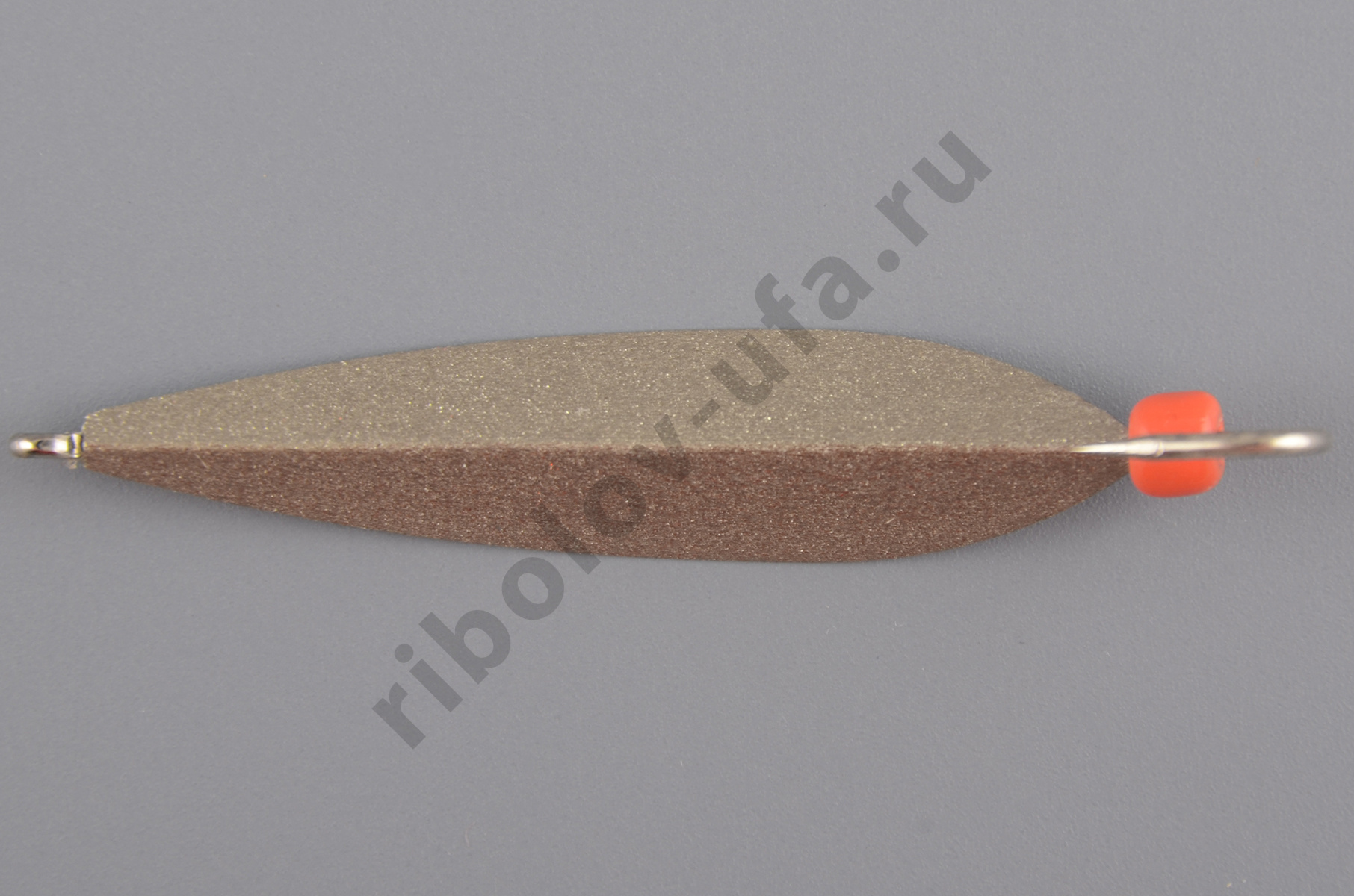 Блесна Курганская №04 с 1-м крючком, 40мм цв. серебро