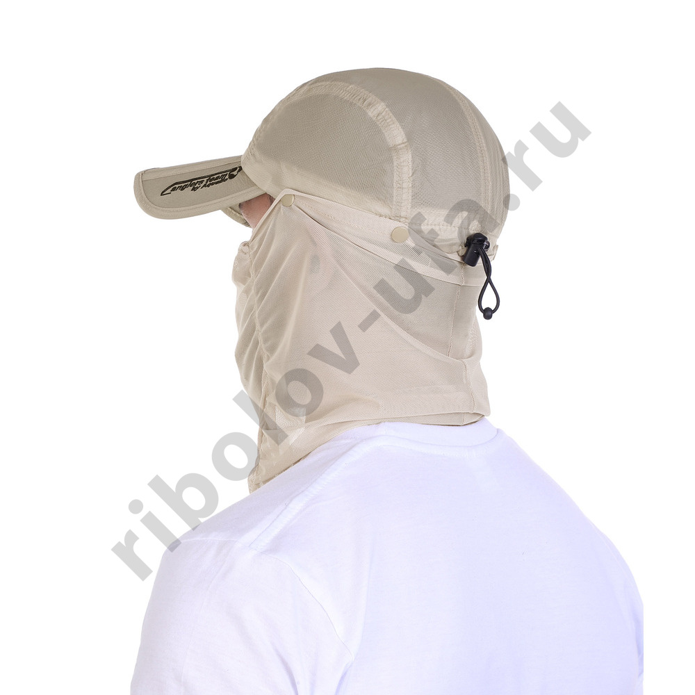 Кепка Aquatic KA-18Б складная с антимоск.бафом цв.бежевый