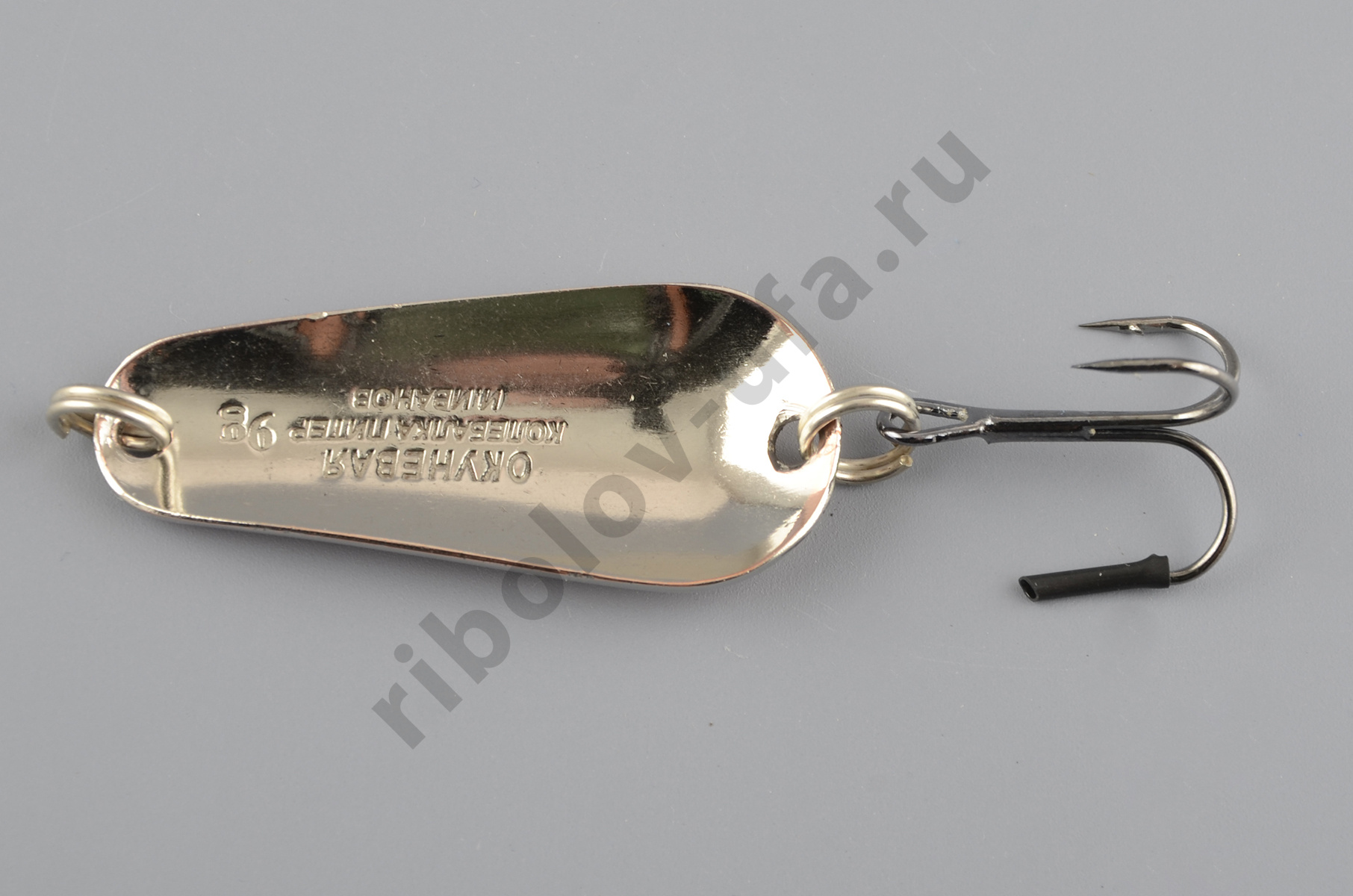 Блесна Бубнов колеблющаяся Окуневая 9 гр. кр/бел