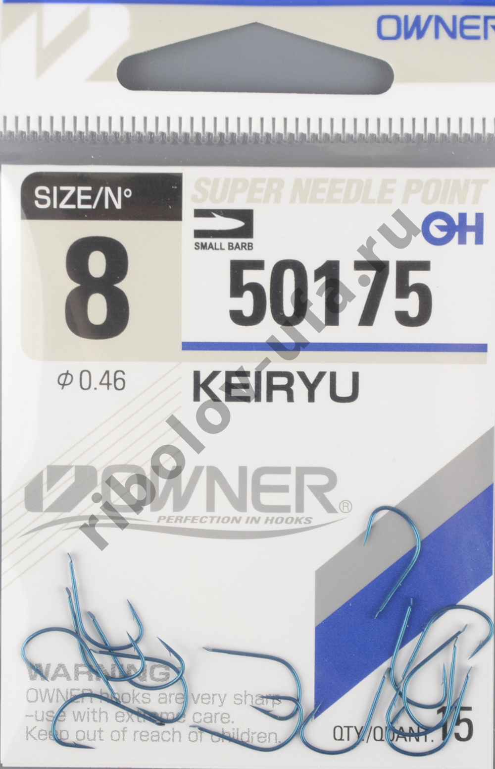 Одинарные крючки Owner 50175-08