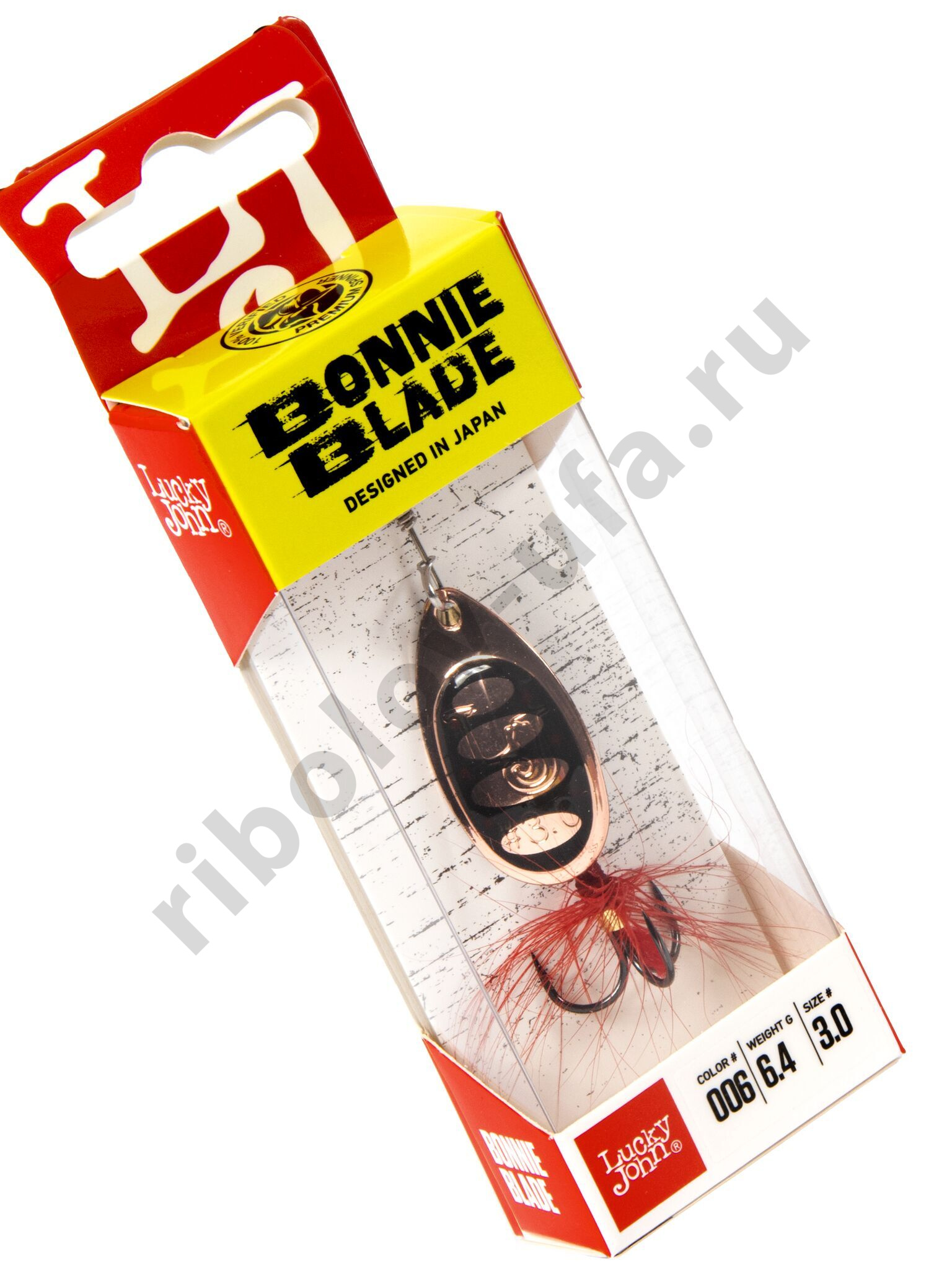 Блесна вращ. Lucky John Bonnie Blade #03, 6.4гр., цв. 006
