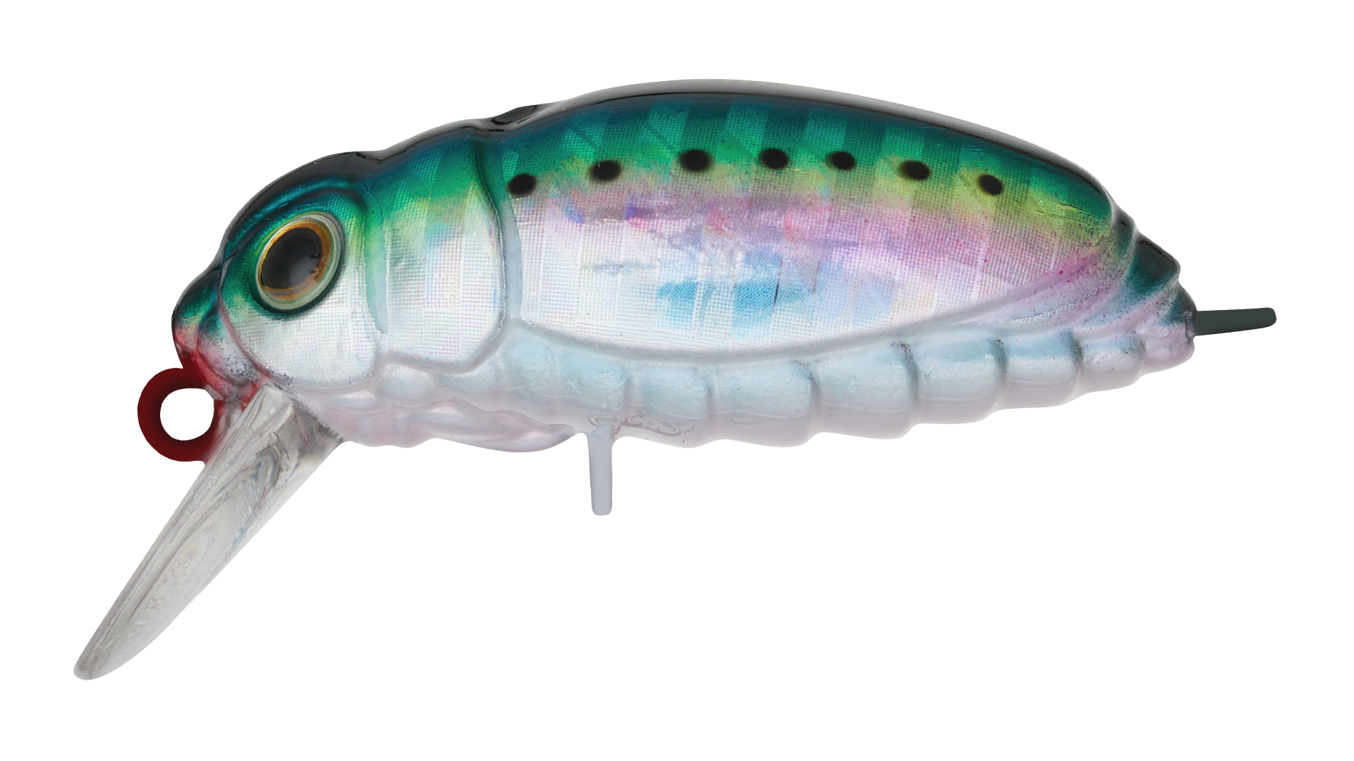 Воблер Strike Pro Beetle Buster 40F плав. 5,7гр.(0.2-0.7м) кр.OWNER  EG-174F#692-713-RP