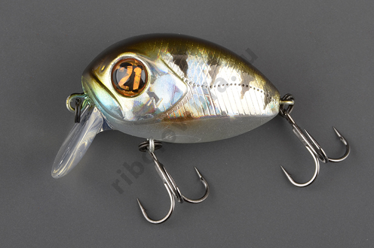 Воблер PONTOON 21 Red Rag 36F-SSR, 36мм, 5,7 гр.,  погружен 0.0-0.05 м., №107