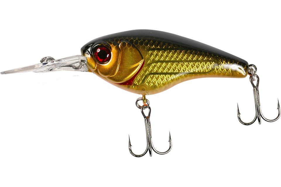Воблер Jackall Jaco MR дл. 58 мм, гл. 1.2-1.8 м, 10.2 гр., цв. is gold & black