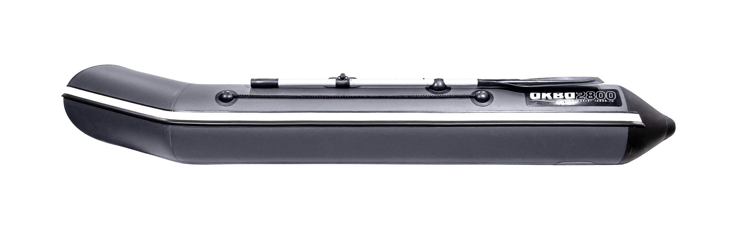 Лодка Аква 2900 графит/черный