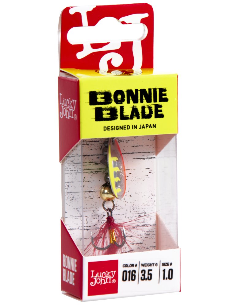 Блесна вращ. Lucky John Bonnie Blade #01, 3.5гр., цв. 016