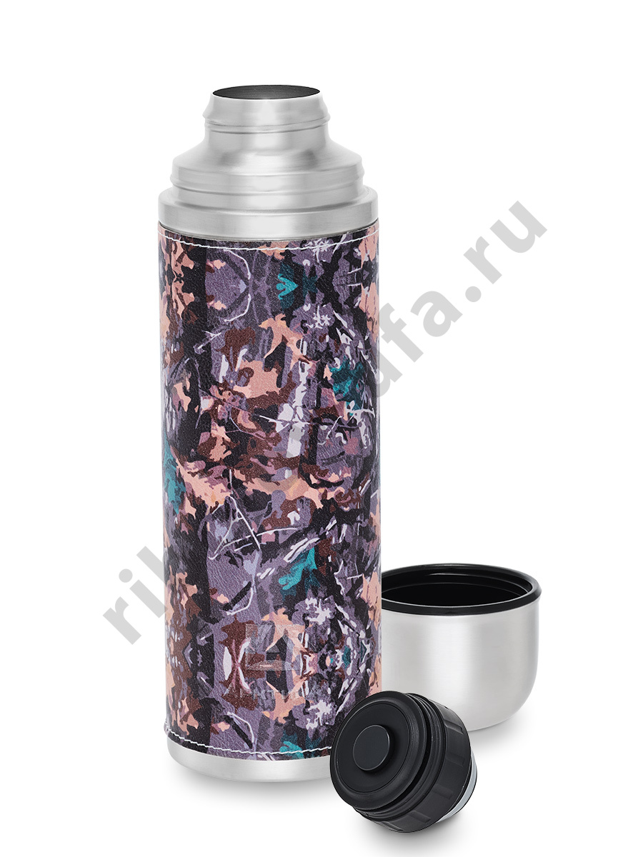 Термос Арктика 108-1000Х питьевой 1,0л в текс.оплетке Хаки