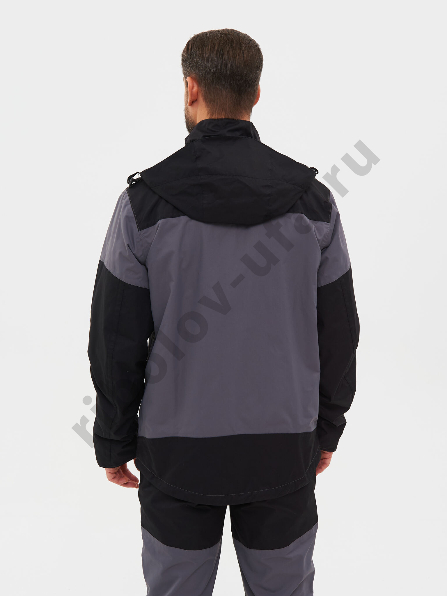 Костюм демисезонный Huntsman Торнадо (до 0 С) цв. Серый, ткань Breathable р. 44-46, рост 170-176