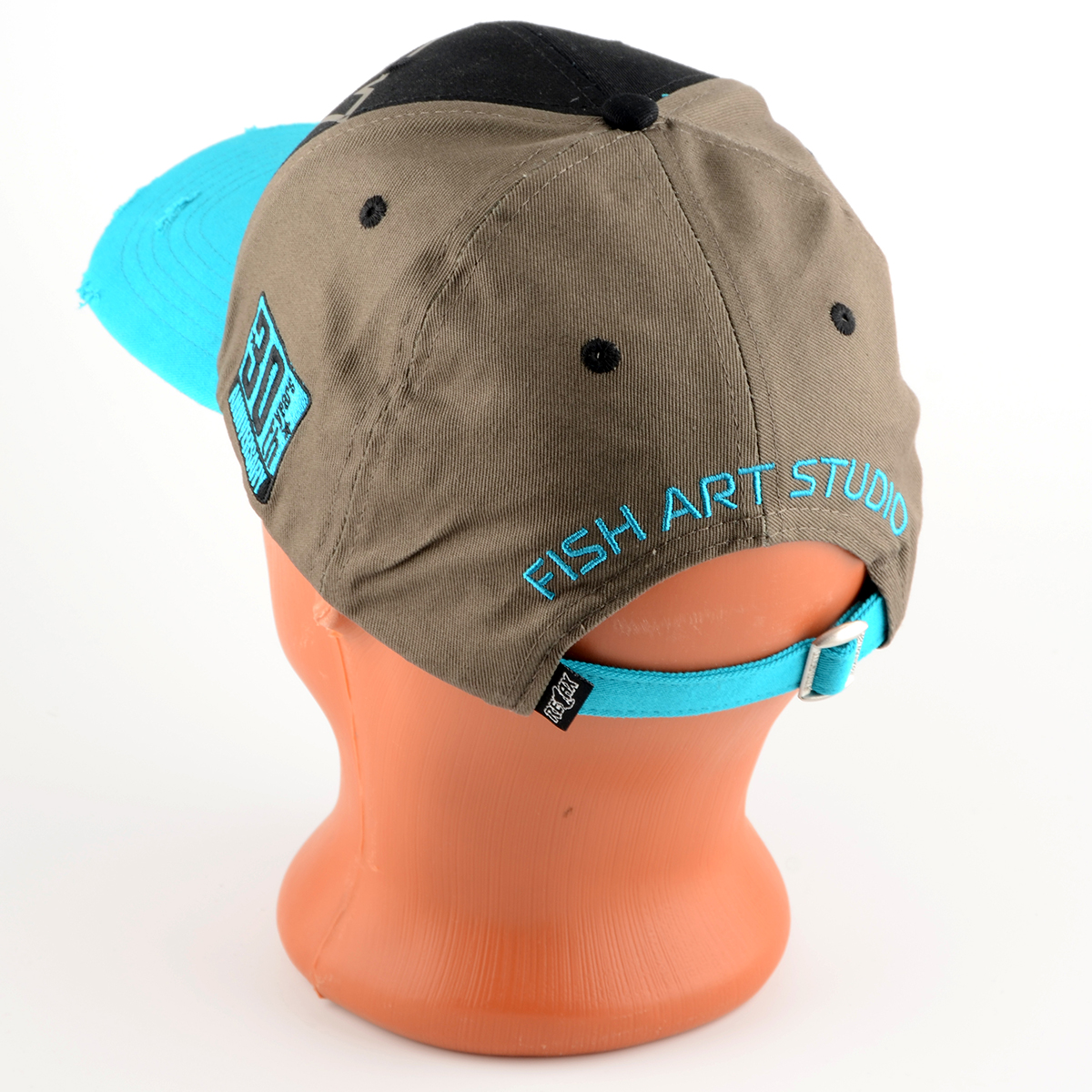 Кепка Relax Dictator, цв. черно-голубая