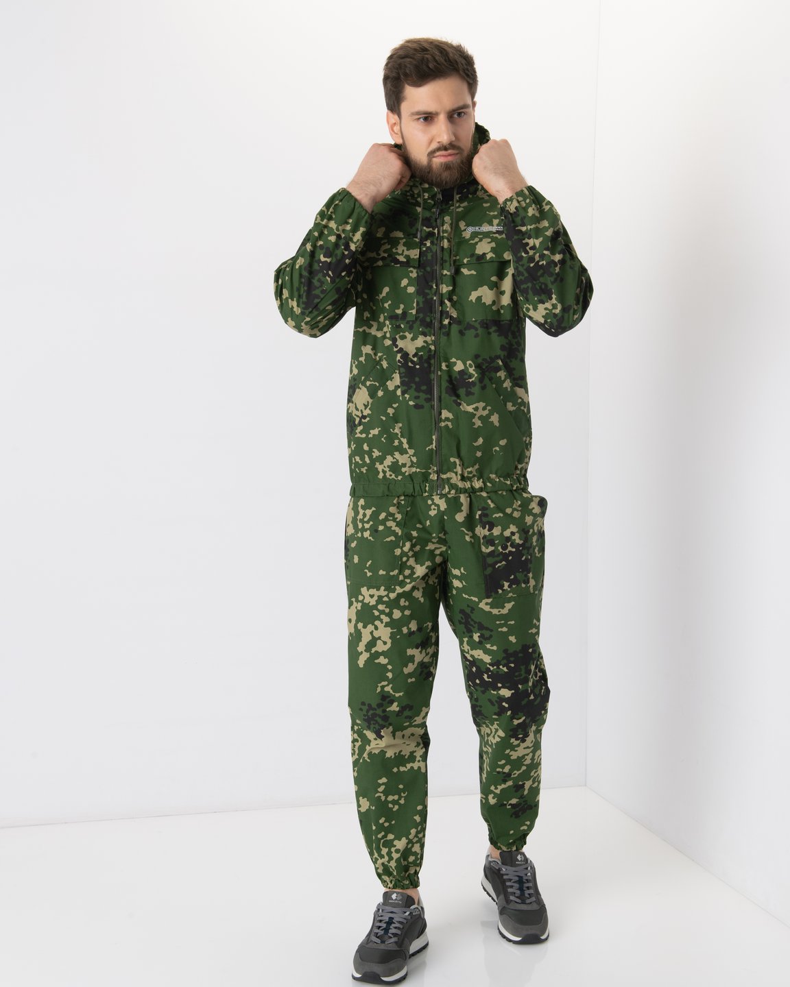 Костюм Huntsman Стрелок Цв. Камуфляж Горох Ткань Смесовая ТС  р. 56-58