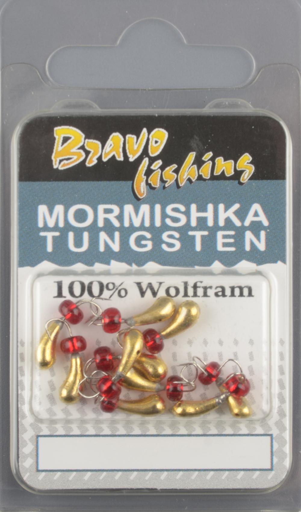 Мормышка вольфрам Bravo Fishing Чесночинка Коза с отверстием, 3.5 мм 0.85 гр Go