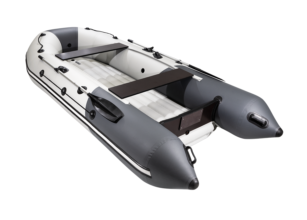 Лодка Таймень NX 3600 НДНД PRO св-серый/графит