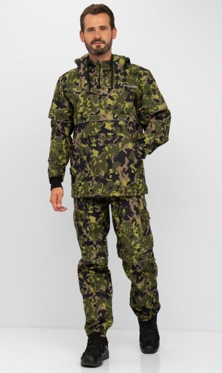 Костюм деми Huntsman Антигнус-Люкс с лов. и пыль цв.КМФ №153, тк.Смес Микро РипрСтоп 48-50 (170-176)