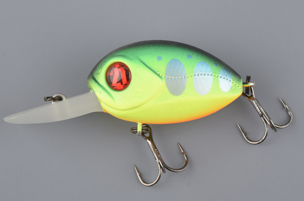 Воблер Pontoon 21 Red Rag 36F-MDR, 36мм, 6,1 гр., 1.0-1.2 м., №R10