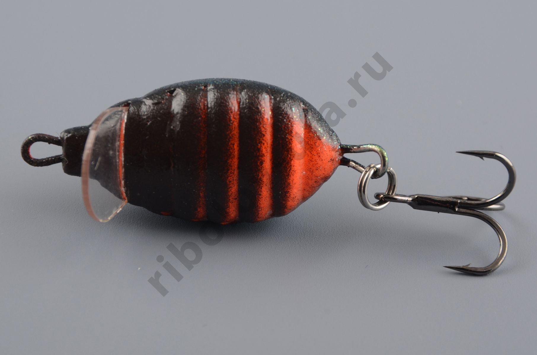 Воблер Белоречье Кренк Жук 3D 2гр тройник №10, цв. 2191