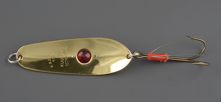 Блесна колеб. Kuusamo Rasanen 70/20 (бусинка, незацеп.) GR-B