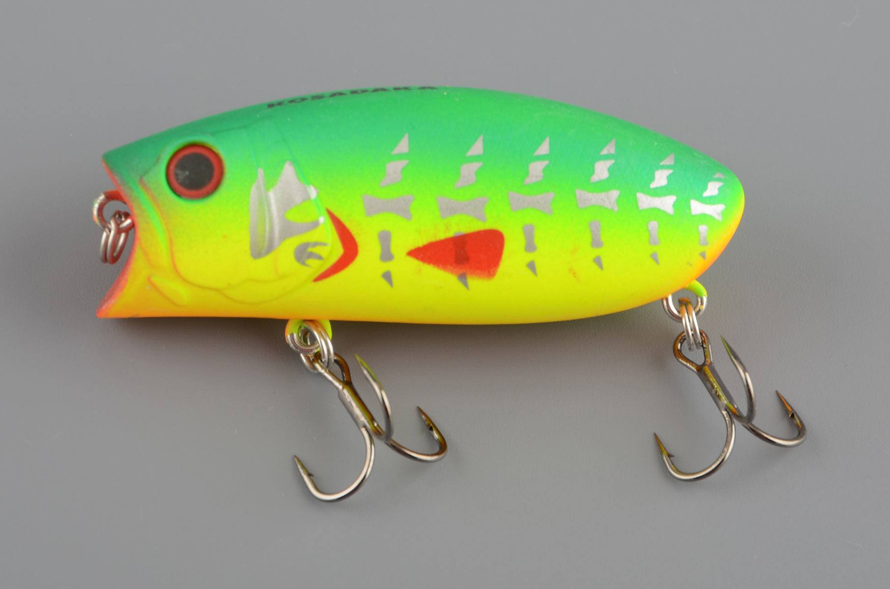 Воблер Kosadaka Malas Pop 57 поппер, 57мм, 9.5г, цв. NTR