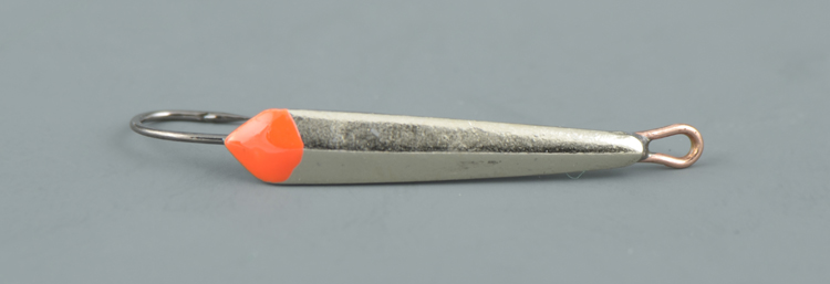 Блесна зимняя Пирс Лонг малый 0,8 гр., нейзильбер, с 1-м крючком