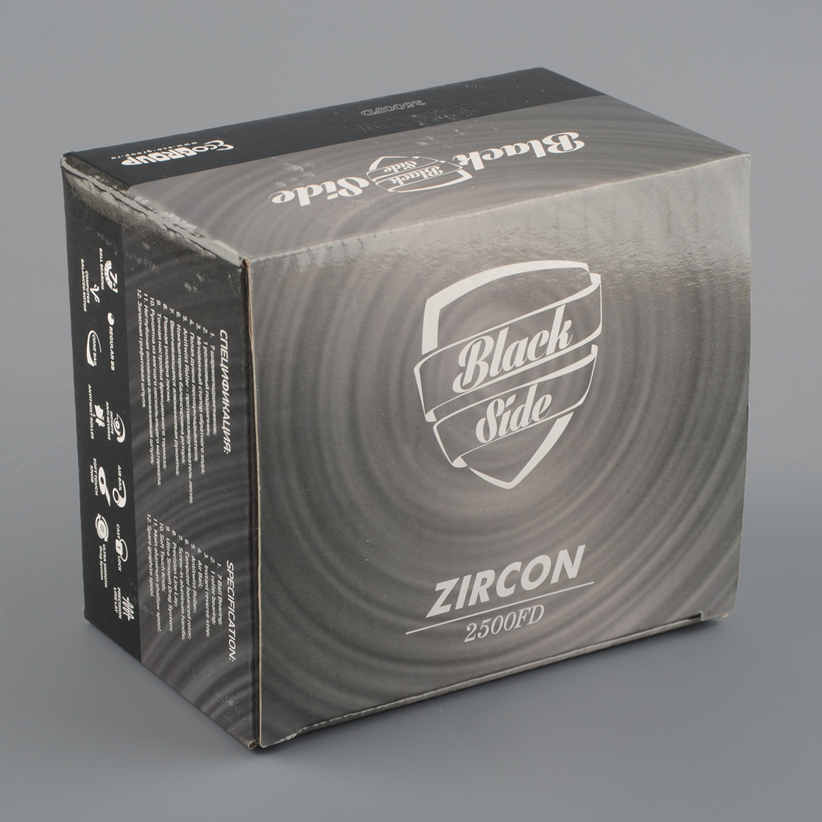 Катушка безынерц. Black Side Zircon 2500FD 7+1 bb