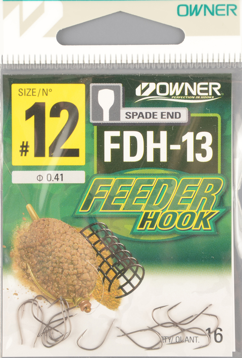 Одинарные крючки Owner 56938-12 Feeder Hook FDH-13