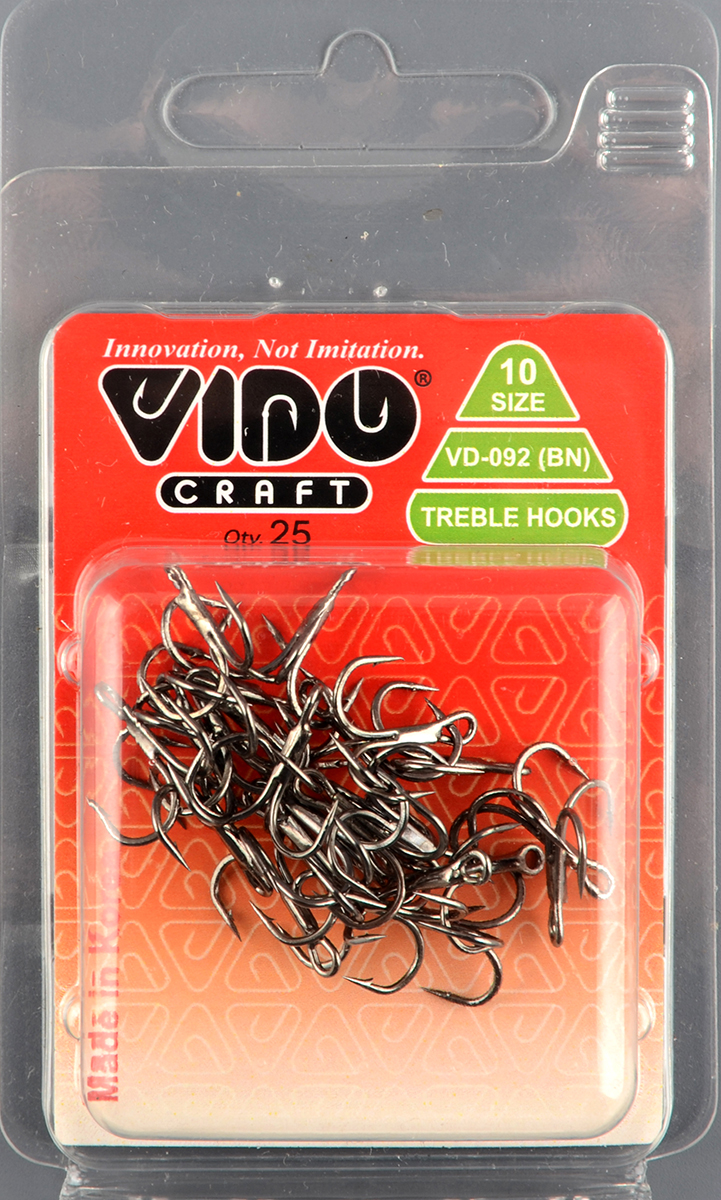 Крючок-тройник Vido VD-092 № 10