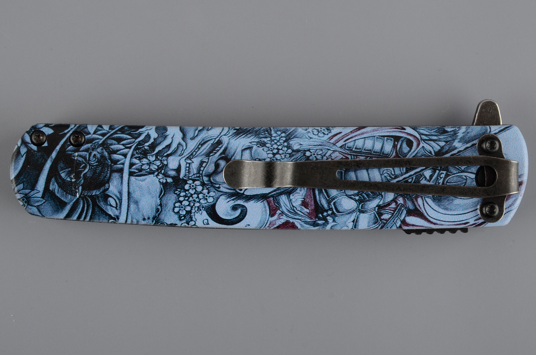 Нож складной туристический Ganzo G626-GS серый самурай