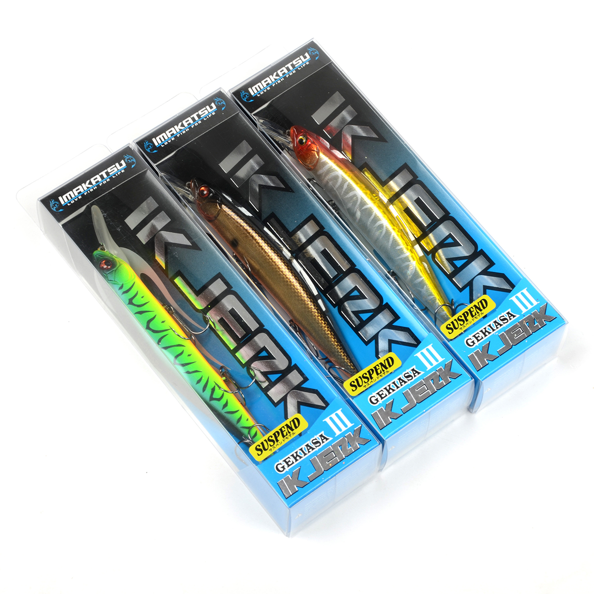 Воблер Imakatsu Gekiasa III lk Jerk 130SP 21гр # 024