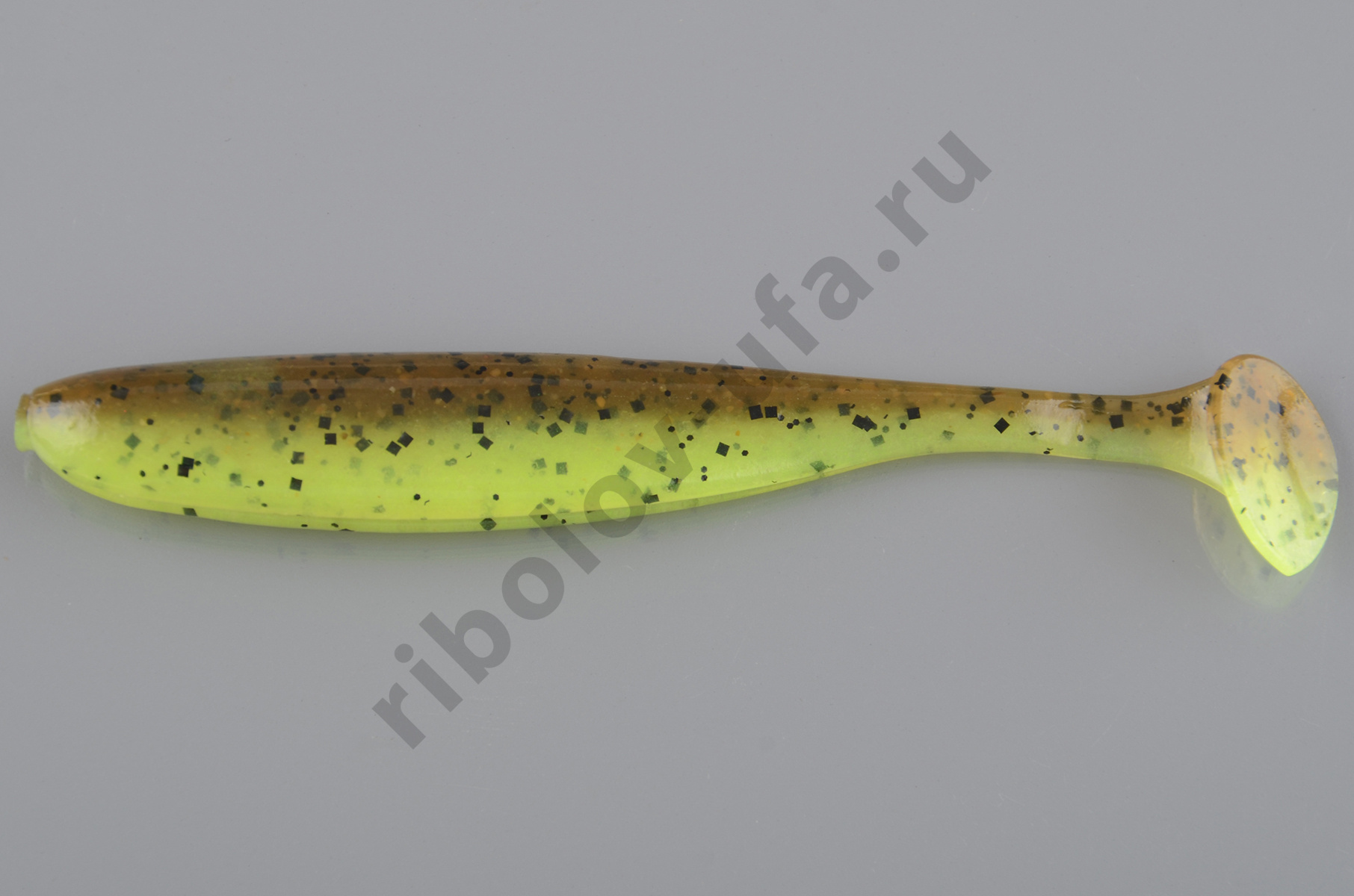 Силиконовая приманка Keitech Easy Shiner 4,5 inch 11см 7,5гр (6шт/уп) # 401 Green Pumpkin Chartreuse