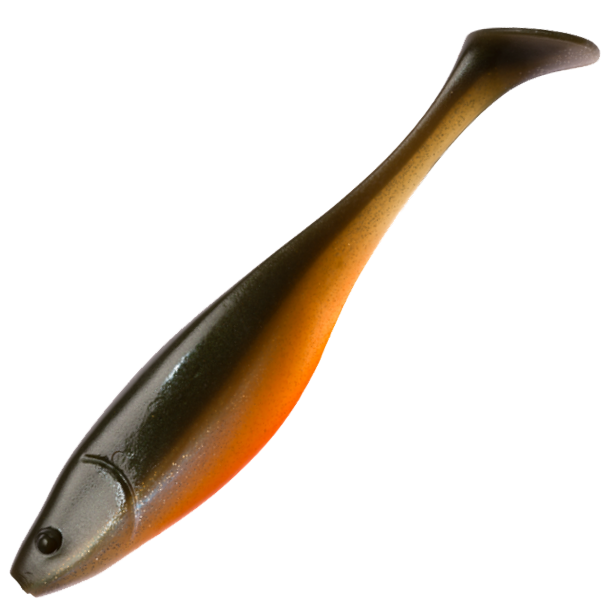 Силиконовая приманка Narval Commander Shad 12cm #008-Smoky Fish (4шт/уп)