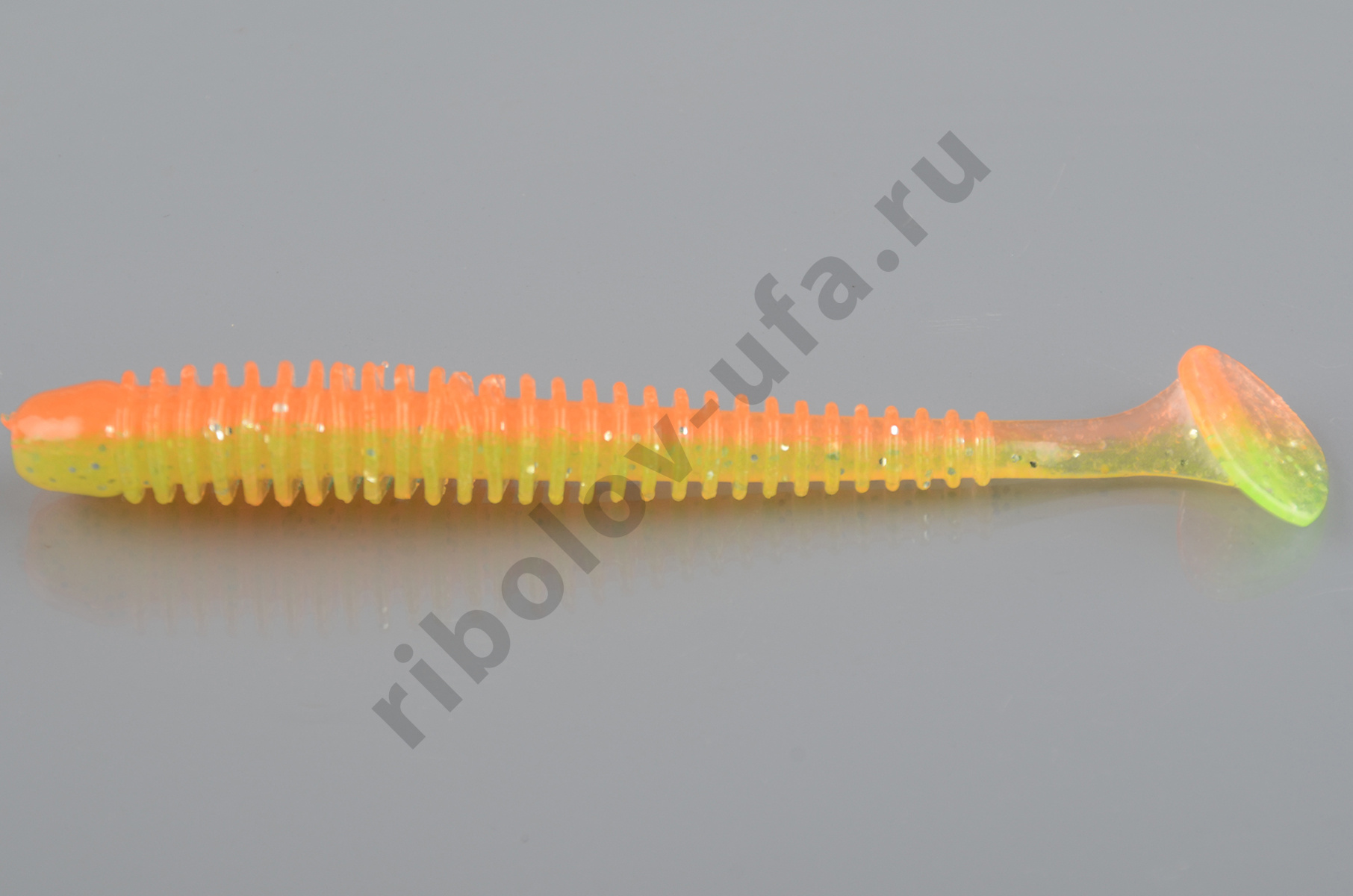 Силиконовая приманка Keitech Swing Impact 4.0 inch 10см 4.6гр (8шт/уп) # PAL 05 Sun Shine Lime