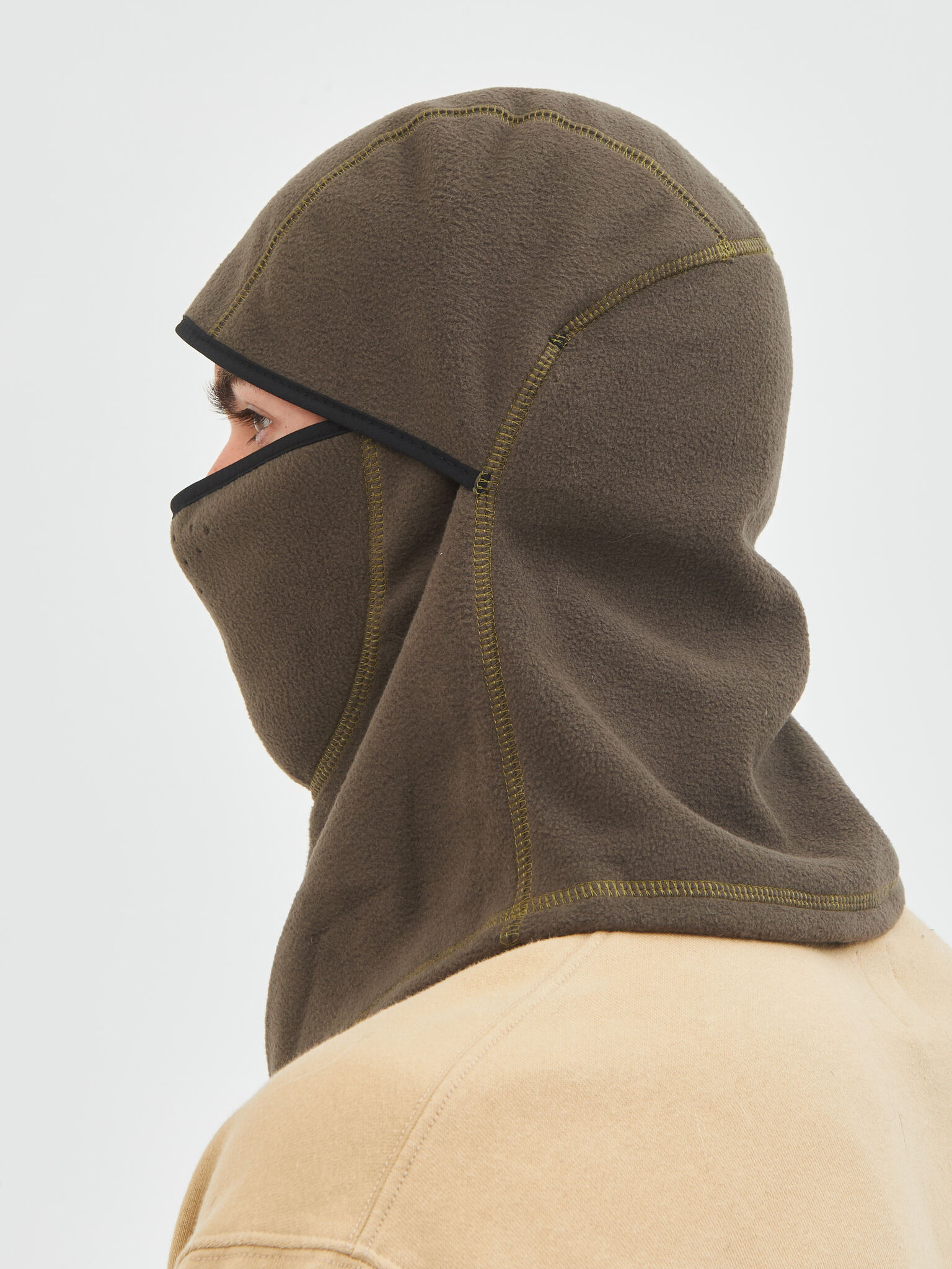 Шлем-маска Huntsman тк.Windblock, цв.хаки р. 58-60