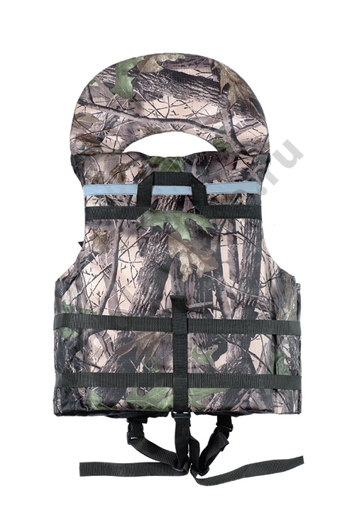 Жилет спасательный Таймень Pro с воротником (камуфляж) р-р XXL (54-56)