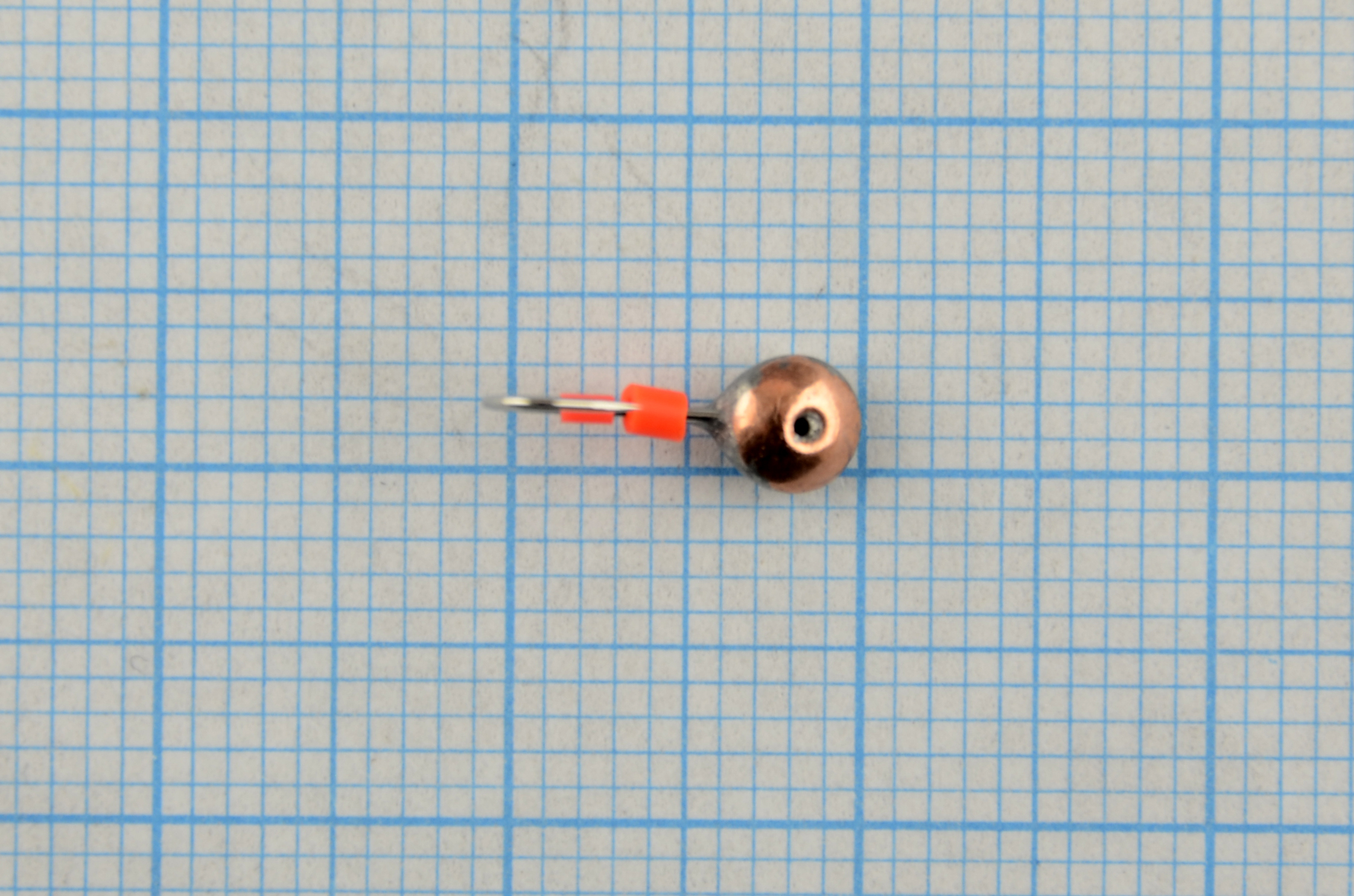 Мормышка Пирс Мастер свинцовая паяная Дробинка 4мм 0,2гр цв. медь