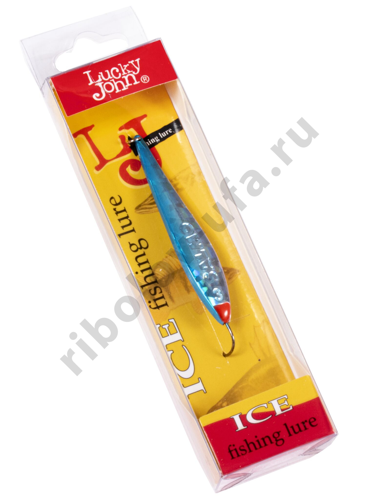 Блесна зимняя вертикал.Lucky John Model S-3 c впаян. кр. 6г Bi