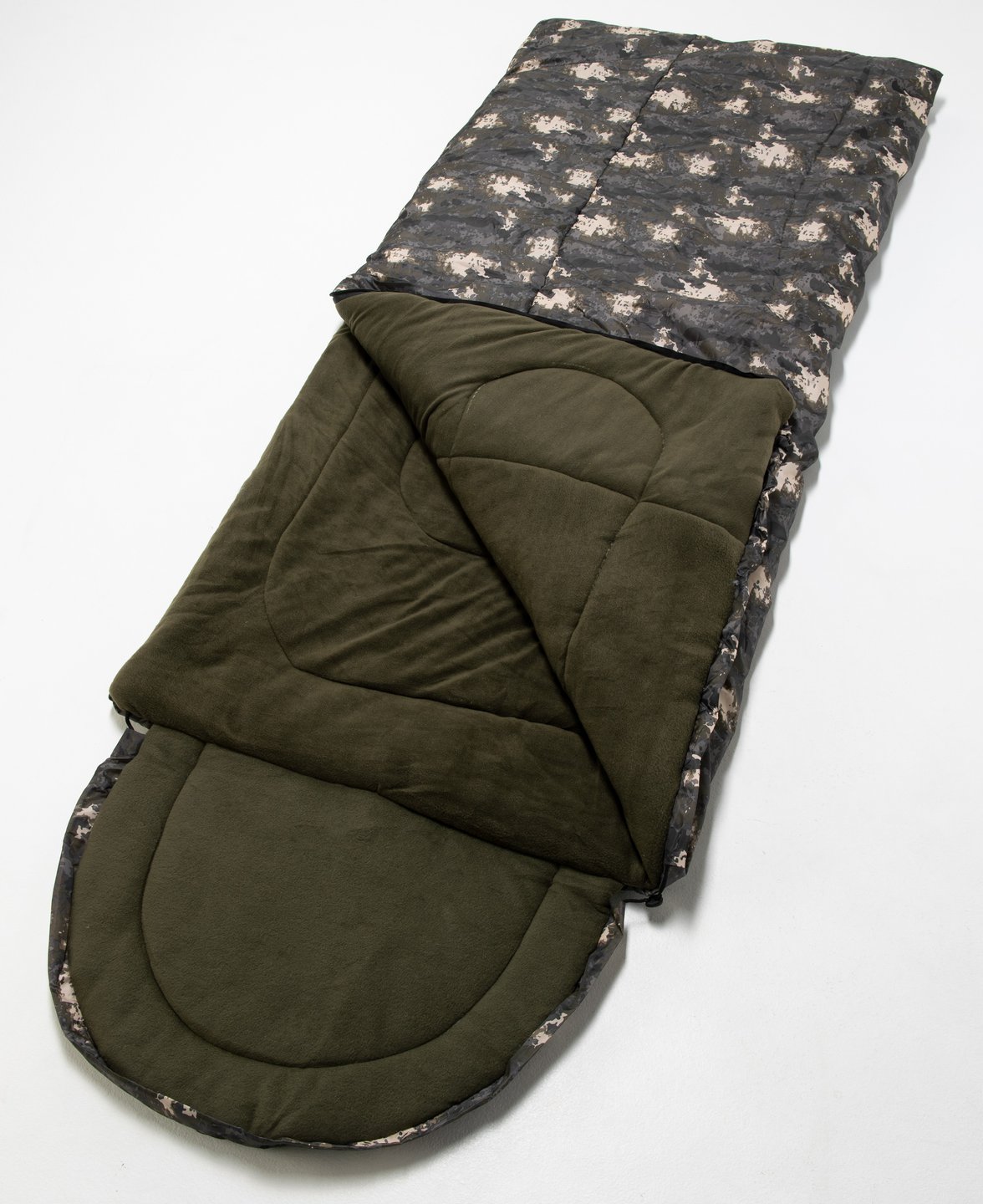 Спальник Huntsman Аляска  -25 С, 250*90см цв.КМФ тк.Оксфорд  
